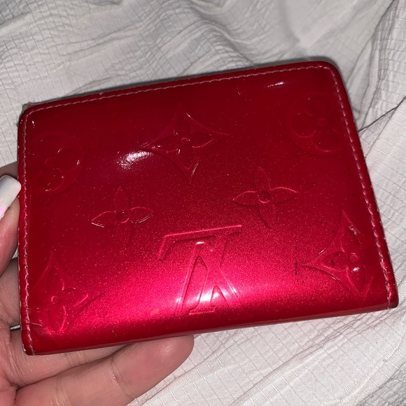 Louis Vuitton Pink Vernis Card Holder Wallet - Picture 3 of 7